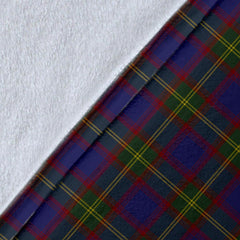 Clan Durie Tartan Crest Blanket Wave Style VZ51 Clan Durie Tartan Today