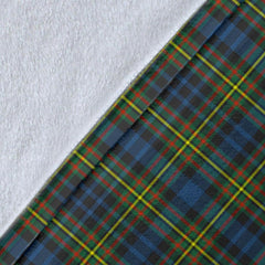 Clan MacLellan Ancient Tartan Crest Blanket Wave Style NT26 Clan Hall Tartan Today