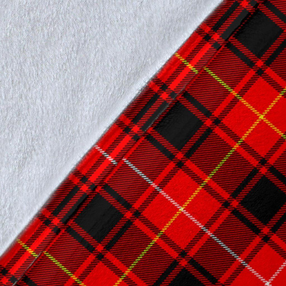 Clan MacIver Modern Tartan Crest Blanket Wave Style AN91 Clan Hall Tartan Today