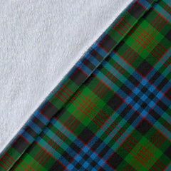 Clan Newlands of Lauriston Tartan Crest Blanket Wave Style EF76 Clan Newlands Tartan Today