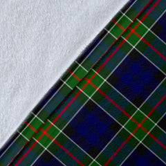 Clan Colquhoun Modern Tartan Crest Blanket Wave Style LE10 Clan Colquhoun Tartan Today
