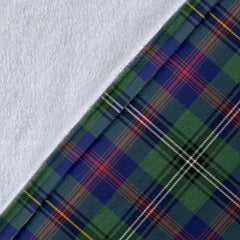 Clan Wood Modern Tartan Crest Blanket Wave Style KI23 Clan Wood Tartan Today
