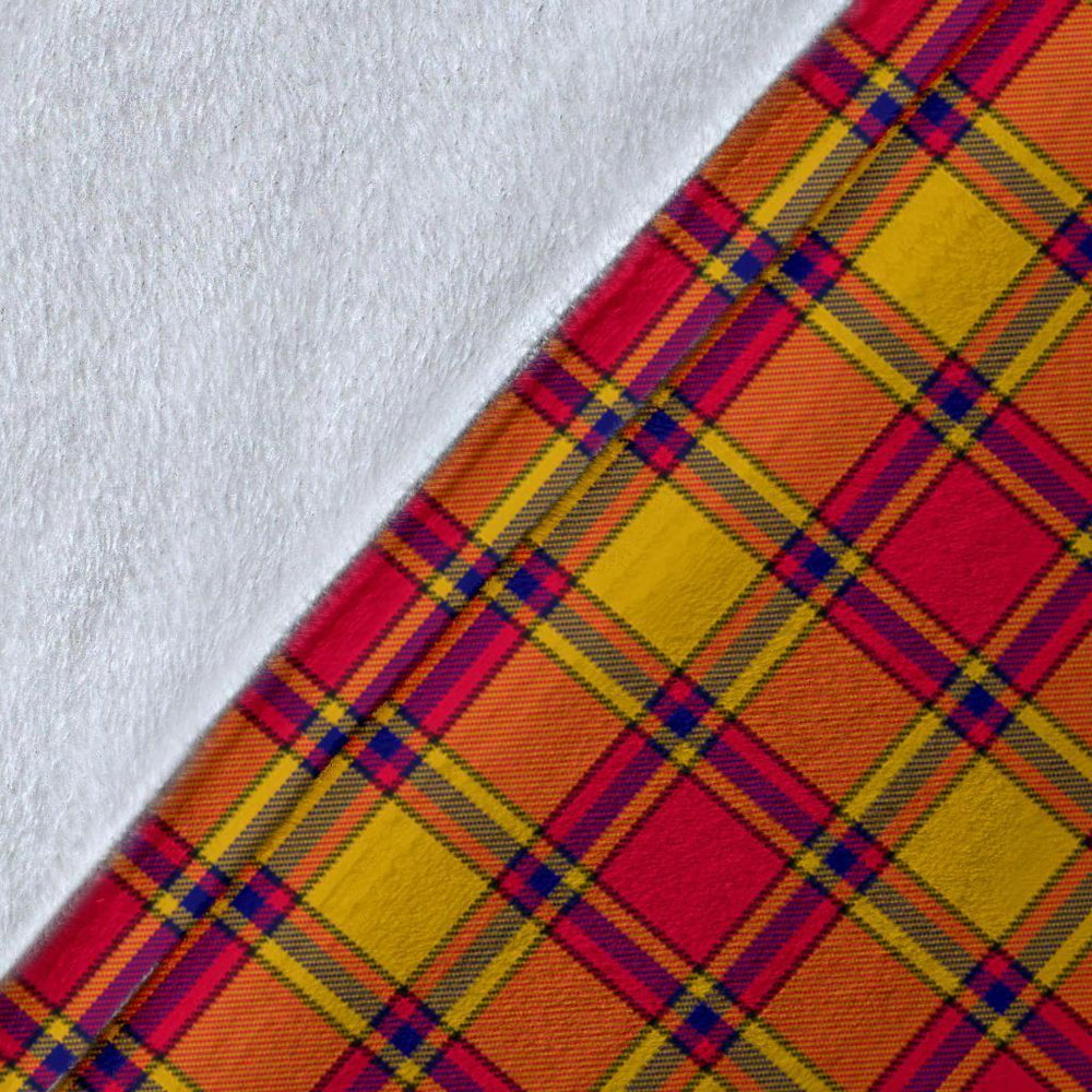 Clan Scrymgeour Tartan Crest Blanket Wave Style UH17 Clan Scrymgeour Tartan Today