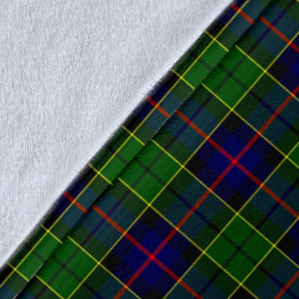 Clan Forsyth Modern Tartan Crest Blanket Wave Style GI79 Clan Forsyth Tartan Today