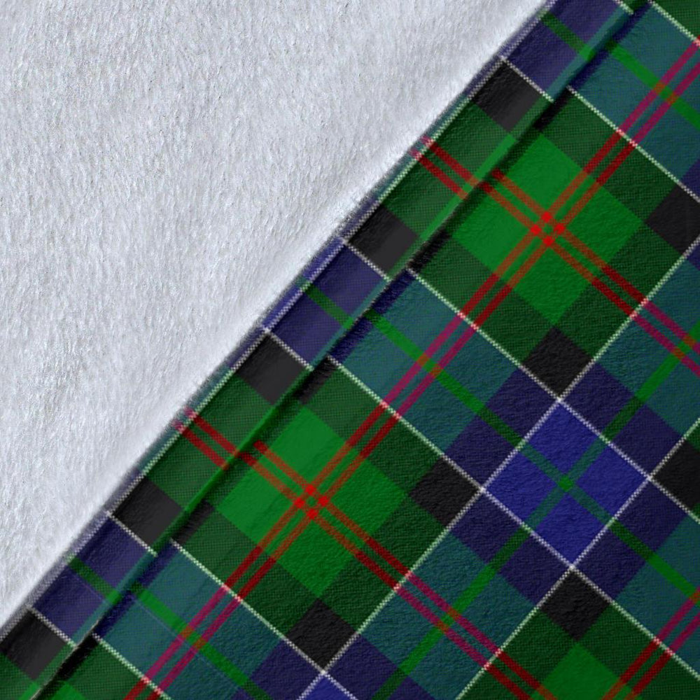 Clan Paterson Tartan Crest Blanket Wave Style VI15 Clan Paterson Tartan Today