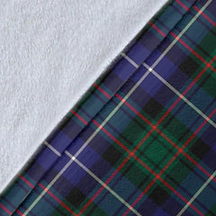 Clan MacRae Hunting Modern Tartan Crest Blanket Wave Style BK60 Clan MacRae Tartan Today