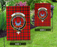 Clan McColl Tartan Crest Garden Flag - SPRG51 Clan Garden Tartan Today