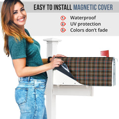 Clan Sutherland Weathered Tartan Mailbox PE49 Clan Sutherland Tartan Today