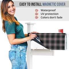 Clan Moffat Modern Tartan Mailbox HM30 Clan Moffat Tartan Today