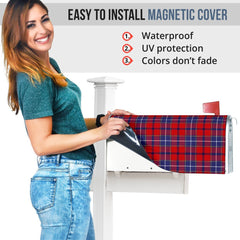 Clan Wishart Dress Tartan Mailbox EM23 Clan Wishart Tartan Today