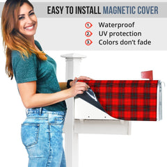 Clan Wemyss Modern Tartan Mailbox QH45 Clan Wemyss Tartan Today