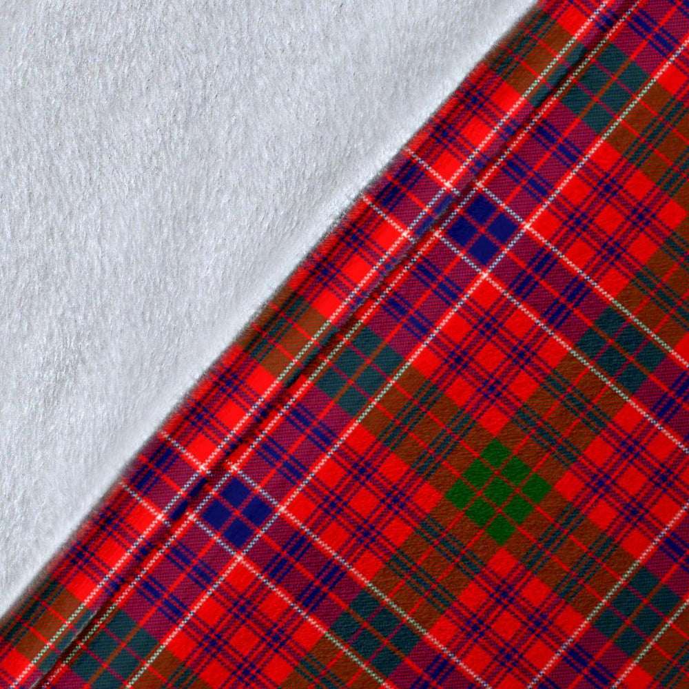 Clan MacRae Tartan Crest Blanket 3 Sizes MV75 Clan MacRae Tartan Today