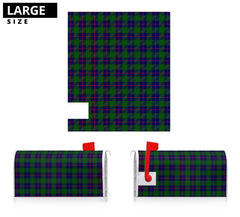 Clan Shaw Modern Tartan Mailbox CN28 Clan Shaw Tartan Today