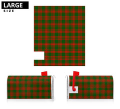Clan Menzies Green Modern Tartan Mailbox RJ23 Clan Menzies Tartan Today