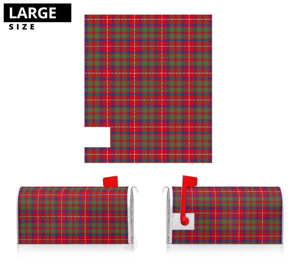 Clan Shaw Red Modern Tartan Mailbox CC77 Clan Shaw Tartan Today