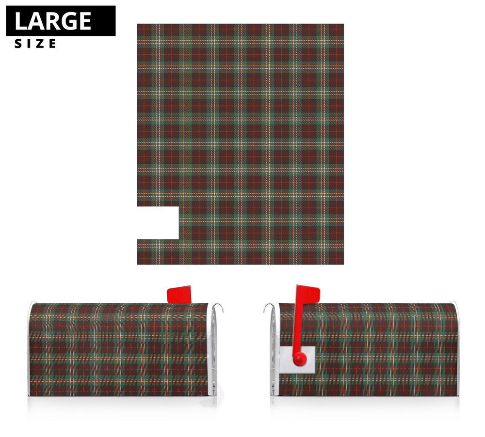 Clan Scott Brown Ancient Tartan Mailbox QK26 Clan Scott (Scott Tartan) Tartan Today
