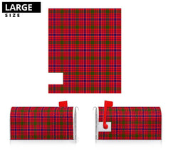 Clan MacRae Modern Tartan Mailbox XI28 Clan MacRae Tartan Today