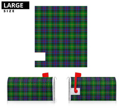 Clan Tait Modern Tartan Mailbox LI71 Clan Tait Tartan Today