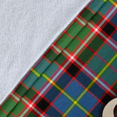 Clan Stirling Bannockburn Tartan Gold Courage Symbol Blanket SPOC95 Clan Stirling Tartan Today