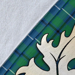 Clan Douglas Ancient Tartan Crest Blanket Gold Thistle Style XY48 Clan Douglas Tartan Today