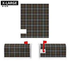 Clan Stewart Old Weathered Tartan Mailbox KG86 Clan Stewart Tartan Today