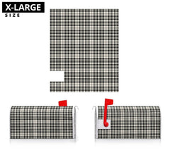 Clan Scott Black & White Ancient Tartan Mailbox YA67 Clan Scott (Scott Tartan) Tartan Today