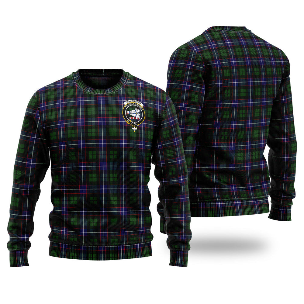 Clan Galbraith Modern Tartan Christmas Ugly Sweater ND69 Galbraith Modern Tartan Tartan Sweater