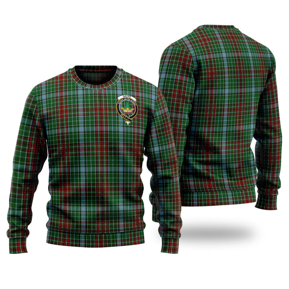 Clan Gayre Tartan Christmas Ugly Sweater GQ72 Gayre Tartan Tartan Sweater