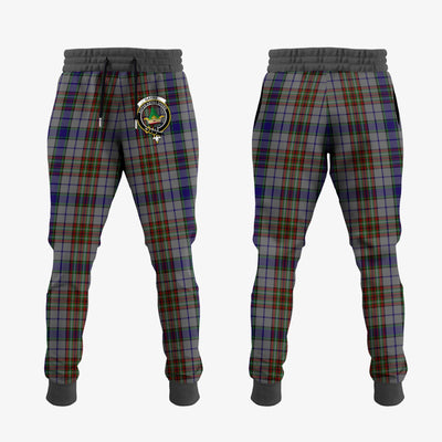 Clan Gayre Hunting Tartan Crest Jogger Sweatpants
