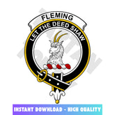 Clan Fleming Tartan Crest, Badges, Heraldry, Clans, Family Scotland PNG, Digital ClipArt High Quality WK57 Fleming Tartan Tartan Today