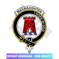 Clan MacNaughten Tartan Crest, Badges, Heraldry, Clans, Family Scotland PNG, Digital ClipArt High Quality CD33 MacNaughten Tartan Tartan Today