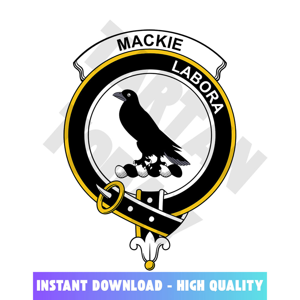 Clan MacKie Tartan Crest, Badges, Heraldry, Clans, Family Scotland PNG, Digital ClipArt High Quality TX62 MacKie Tartan Tartan Today