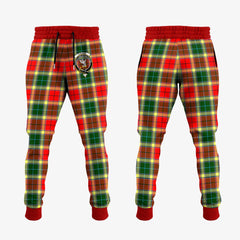 Clan Gibsone (Gibson - Gibbs) Tartan Crest Jogger Sweatpants QR91 Clan Gibbs Tartan Today