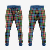Clan Glass Tartan Crest Jogger Sweatpants YL77 Clan Glass Tartan Today