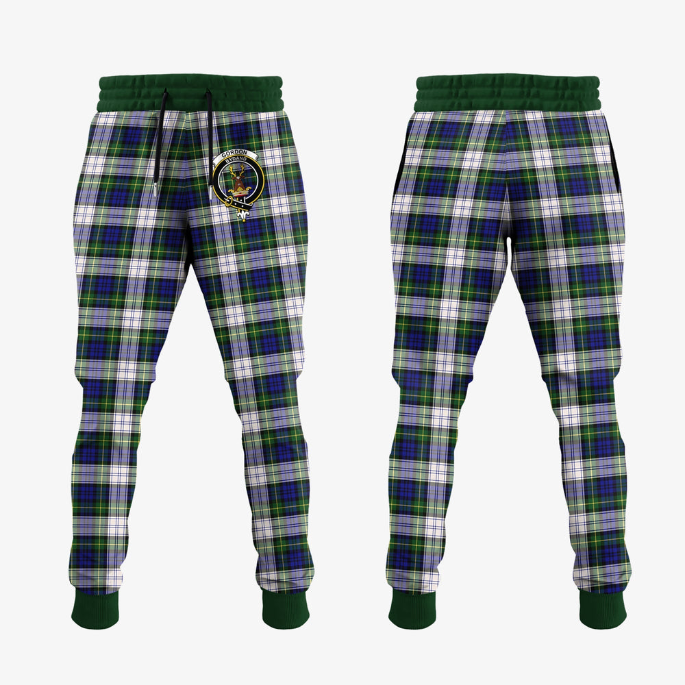 Clan Gordon Dress Modern Tartan Crest Jogger Sweatpants JJ46 Clan Gordon Tartan Today