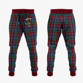 Clan Gordon Red Tartan Crest Jogger Sweatpants MR42 Clan Gordon Tartan Today