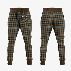 Clan Gordon Weathered Tartan Crest Jogger Sweatpants VI36 Clan Gordon Tartan Today