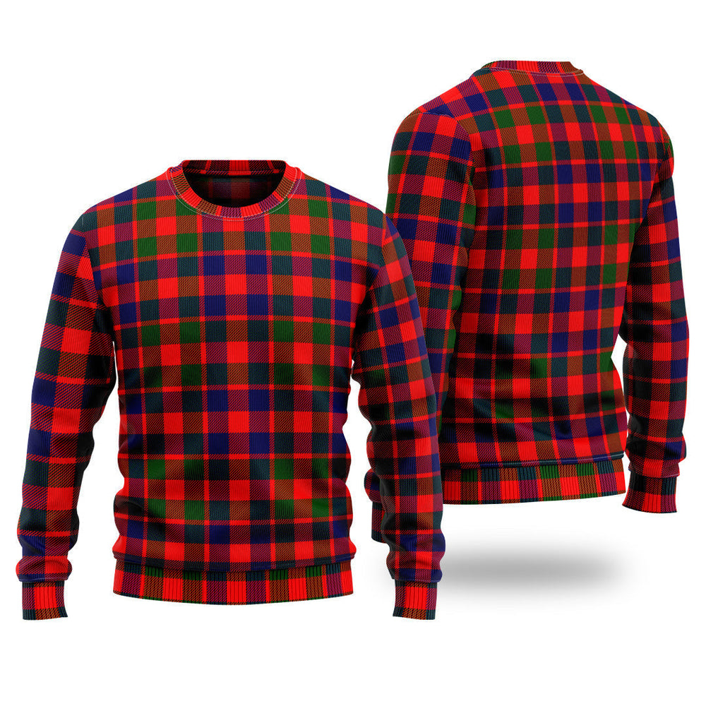 Clan Gow Of Skeoch Tartan Christmas Ugly Sweater AN28 Gow Of Skeoch Tartan Tartan Sweater