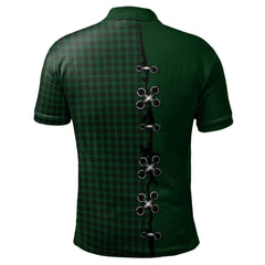 Clan Graham Tartan Polo Shirt - Lion Rampant And Celtic Thistle Style TM68 Graham Tartan Tartan Polo