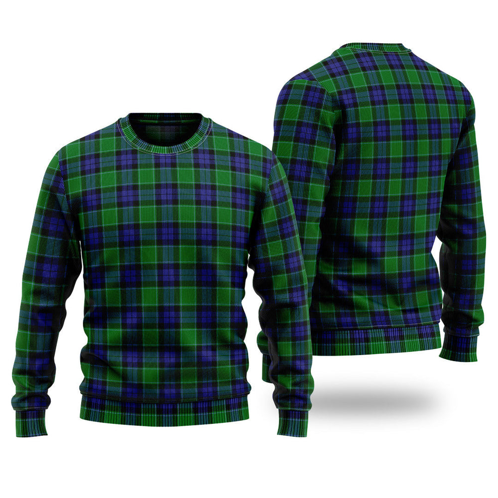 Clan Graham Of Menteith Modern Tartan Christmas Ugly Sweater UL60 Graham Of Menteith Modern Tartan Tartan Sweater