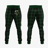 Clan Gunn Logan Tartan Crest Jogger Sweatpants ZM82 Clan Logan Tartan Today