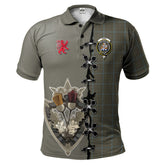 Clan Haig Tartan Polo Shirt - Lion Rampant And Celtic Thistle Style XD76 Haig Tartan Tartan Polo