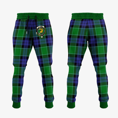 Clan Haldane Tartan Crest Jogger Sweatpants