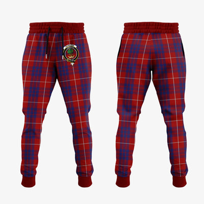 Clan Hamilton Tartan Crest Jogger Sweatpants AW74