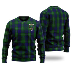 Clan Hamilton Green Hunting Tartan Christmas Ugly Sweater FO54 Hamilton Green Hunting Tartan Tartan Sweater