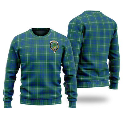Clan Hamilton Hunting Ancient Tartan Christmas Ugly Sweater DG35