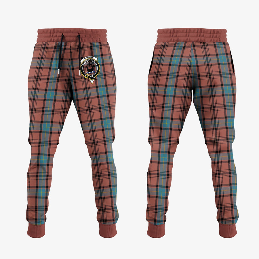 Clan Hannay Dress Tartan Crest Jogger Sweatpants ZF87 Clan Hannay Tartan Today