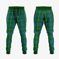 Clan Hay Hunting Tartan Crest Jogger Sweatpants TA90 Clan Hay Tartan Today