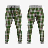 Clan Hay White Dress Tartan Crest Jogger Sweatpants XC41 Clan Hay Tartan Today