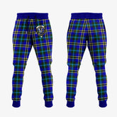 Clan Hope Modern Tartan Crest Jogger Sweatpants SK67 Clan Hope Tartan Today